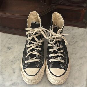Converse Chuck Taylor Black and White Sneakers